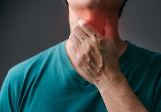 Heiserkeit und Husten belasten